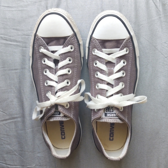 Converse Shoes - Converse All-Star gray fabric shoe 8